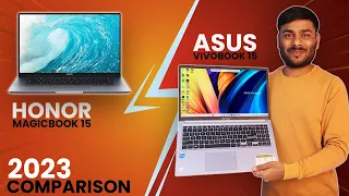 Asus Vivobook 15 vs Honor Magicbook 15 | which one is best laptop under 40000 in 2023 ?