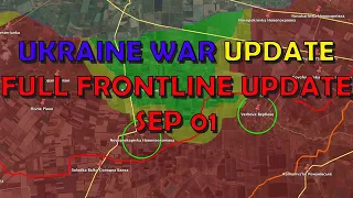 Ukraine War Update (20230901): Full Frontline Update