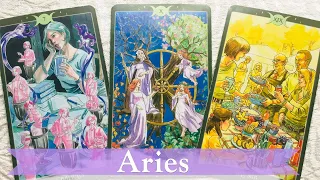 Aries - sometimes the wait it worth it. Seeds planted in the past. Job/love