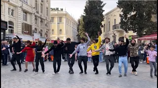 Кайфовая Чеченская Лезгинка Мадина 2023 Madina Dance Tarqovu Lezginka ALISHKA Парни Танцуют В Баку