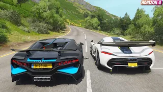 Forza Horizon 4 - Bugatti Divo | Goliath Race Gameplay