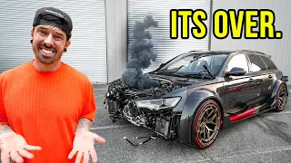 REBUILDING A WRECKED AUDI RS6 GT3 #1