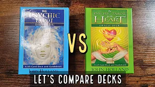 Let's Compare Decks | The Psychic Tarot Vs The Psychic Tarot For the Heart