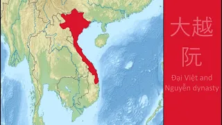 History of Đại Việt and Nguyen Dynasty (Vietnam) Every Year