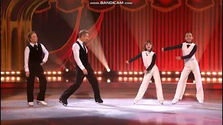 Torvill & Dean perform with Ashlie & Atl on Dancing On Ice