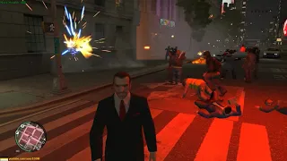 GTA 4 - Ночью в Либерти-Сити были серьезные столкновения с мусорами