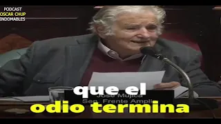 El EMOTIVO DISCURSO DE DESPEDIDA DEL GRAN "PEPE MUJICA"