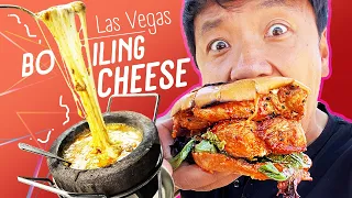 BOILING CHEESE Mexican Breakfast & Las Vegas SPICY CURRY!