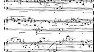 Frederic Mompou - Ten Preludes for Piano (1930-51) [Score-Video]