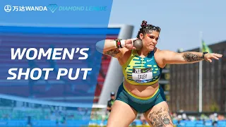 Chase Ealey smashes US shot put record in Eugene final - Wanda Diamond League 2023