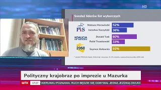 Kto zyskał, a kto stracił na imprezie u Mazurka? - komentuje specjalista ds. wizerunku