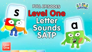 #Stayathome - Alphablocks Level One | FULL EPISODES | Letter Sounds - SATP | #HomeSchooling