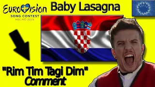 Baby Lasagna – “Rim Tim Tagi Dim” – Croatia 🇭🇷 | Eurovision Song Contest 2024 | Reaction [EN/HR/PL]