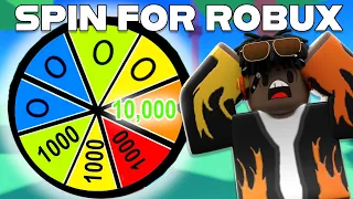 Pls Donate Spin the Wheel for 10K Robux