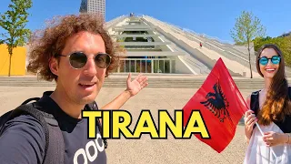 Climbing the Pyramid in Tirana, Albania 🇦🇱