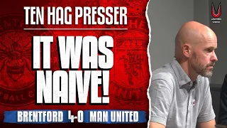 Flex Questions Ten Hag On Tactics! | Brentford 4-0 Man United | Presser