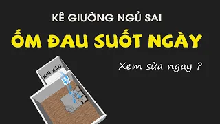 Kê Giường Ngủ Sai Phong Thủy, Cực Nguy Hiểm, Rất Rất Nhiều Gia Đình Mắc Phải I Nhà Trong Nhà