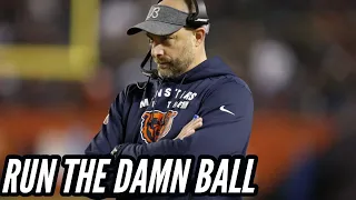 Matt Nagy's REFUSAL to Run the Football is Destroying this Offense || Chicago Bears Discussion