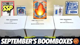 BIG ROOKIE AUTOGRAPH & SSP! 🥵🔥 Opening September's Elite, Platinum, & Mid-End Basketball Boomboxes