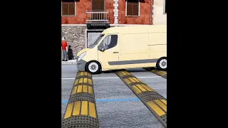 renault master speed bumps test part #9