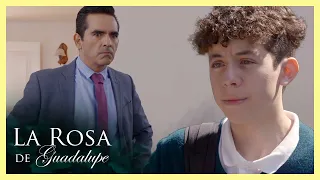 Rubén encuentra al joven que manchó su reputación | La rosa de Guadalupe 3/4 | Papá Fake