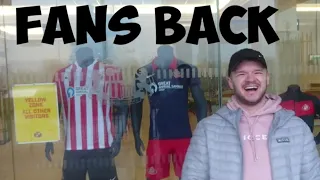 Lincoln City 0-4 Sunderland Vlog: Fans Back Soon and WHAT A WIN.