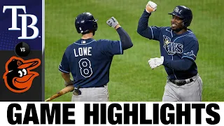 The Rays balance offense for a 3-1 win in Game 1 | Rays-Orioles Game 1 Highlights 9/17/20