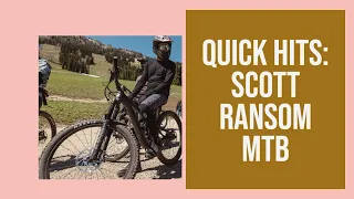Quick Hits: Scott Ransom Mountain Bike First Look