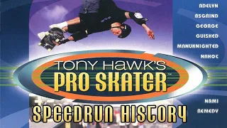 The Speedrun History of Tony Hawk's Pro Skater 1