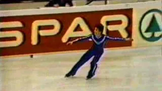Mitsuru Matsamura 松村充 (JPN) - 1979 World Figure Skating Championships, Men's Long Program (CAN CTV)