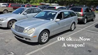 Need your advice! 2004 Mercedes E320 wagon W211 with 225k POV test drive walk around