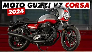 New 2024 Moto Guzzi V7 Stone Corsa Announced: Everything You Need To Know!