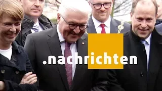 STUDIO 47 .nachrichten | 13.03.2018 | BUNDESPRÄSIDENT STEINMEIER ZU BESUCH