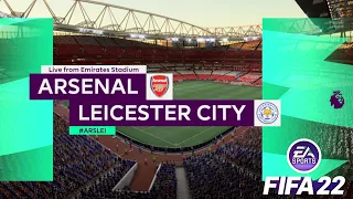 ARSENAL VS LEICESTER CITY  PREMIER LEAGUE ( FULL MATCH)