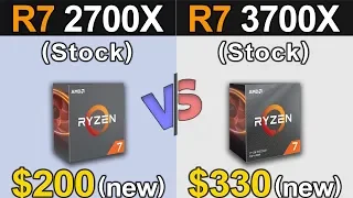 Ryzen 7 2700X Vs. Ryzen 7 3700X | 1080p and 1440p Gaming Benchmarks