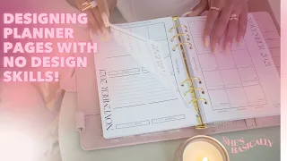 Creating a Planner with NO Design Skills