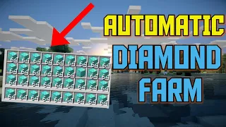 Minecraft 1.20 - AUTOMATIC DIAMOND FARM Tutorial (JAVA / BEDROCK / XBOX / WINDOWS)