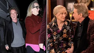 Martin Short and Meryl Streep Are All Smiles Leaving Dinner Together After Denying Romance Rumors