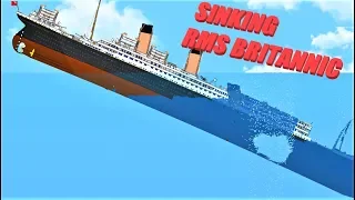 Sinking RMS Britannic | Floating Sandbox
