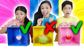 TANTANGAN MINUMAN MISTERI !! PRANK LUCU MINUMAN ENAK & TIDAK ENAK DALAM 1 WARNA! CnX Adventurers