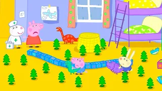 Richard Rabbit Comes To Play 🦖 | Peppa Pig Official Full Episodes