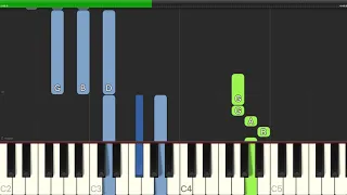 Michael Donald Chapman - Stumblin' In - Easy Piano with Chords