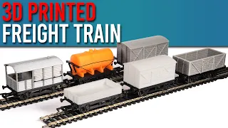 Sam's 100% 3D-Printed Model Railway Freight Train!