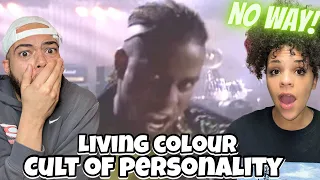 SHE WAS SHOOK!..|HER FIRST TIME HEARING Living Colour - Cult Of Personality REACTION