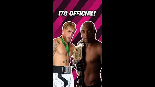 Jake Paul VS Anderson Silva Is Official! #jakepaul #andersonsilva #boxing