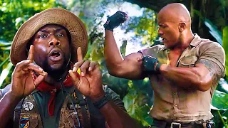 Despertar en el cuerpo de Dwayne Johnson | Jumanji: En la selva | Clip en Español