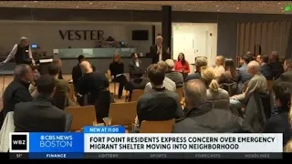 Fort Point residents voice concerns over migrant shelter at meeting