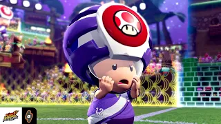 All Toad's AWESOME Animations | Mario Strikers Battle League