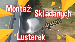 Audi A4/A5/Q5 B8 - Montaż składanych lusterek (Przedlift)/Installation of folding mirrors