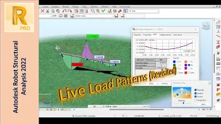 Live Load Pattern and Cases of Loading using Autodesk Robot